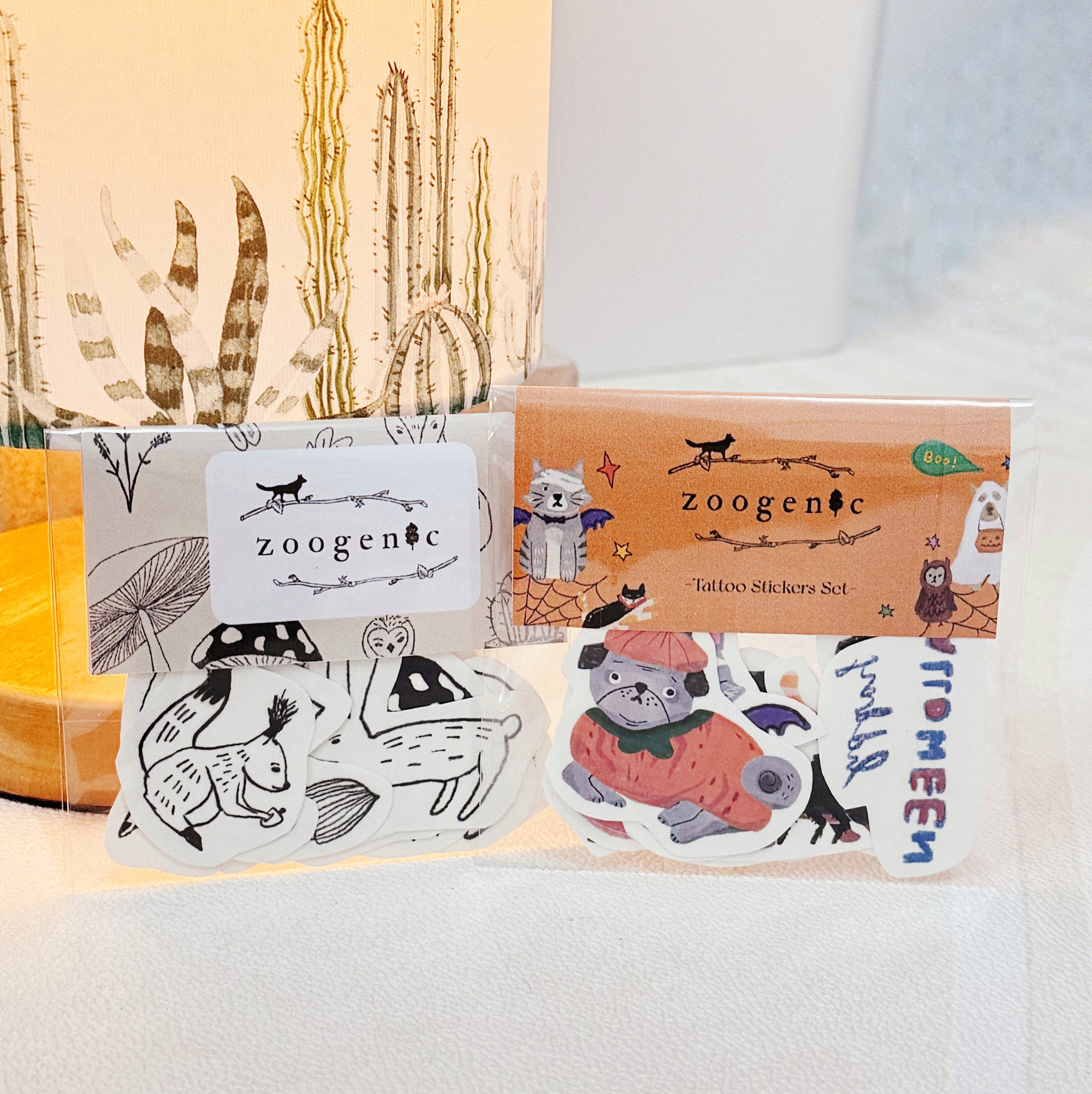 Woodland Tattoo Sticker Set