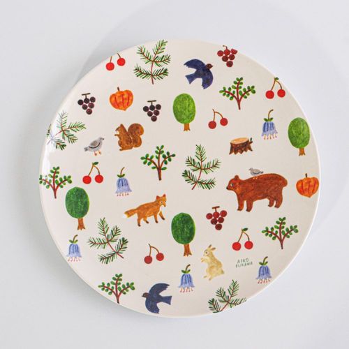 Aiko Fukawa MORI NO CHIZU Plate