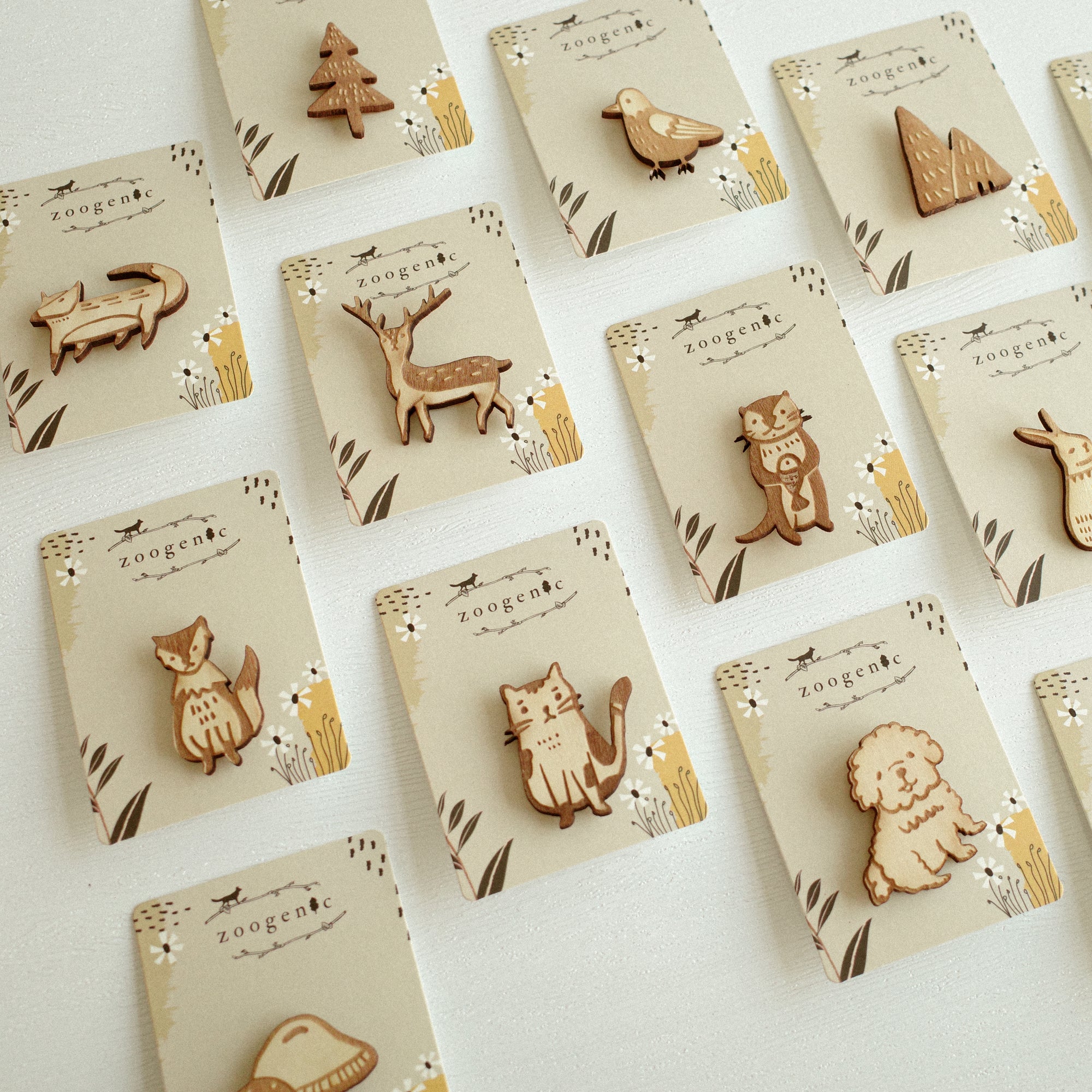Zoogenic 動物木PIN