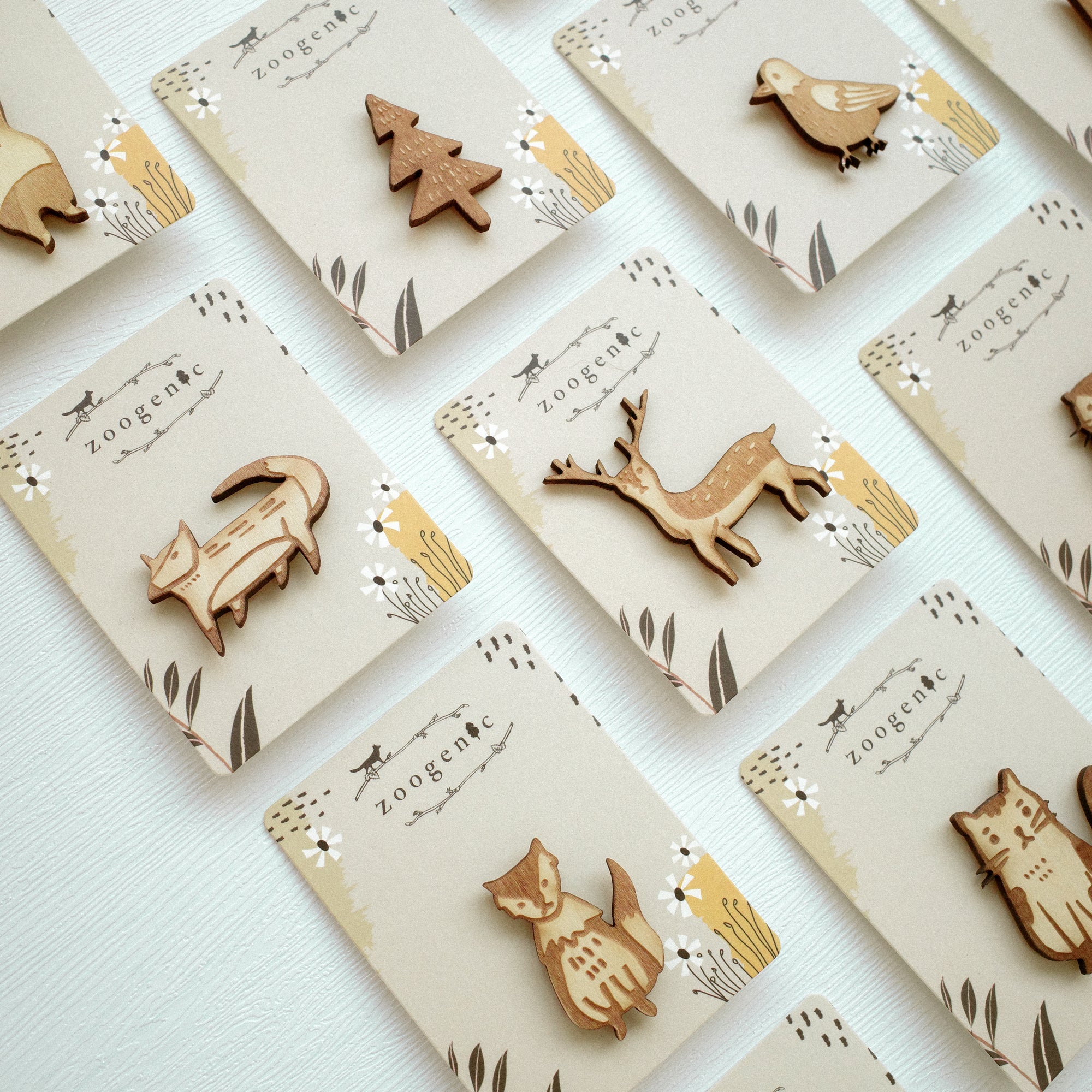 Zoogenic 動物木PIN